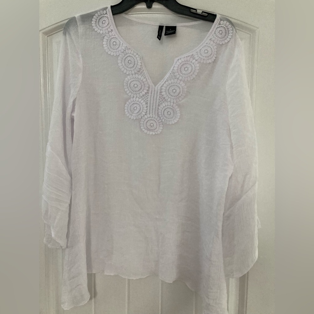 New Direction White Blouse